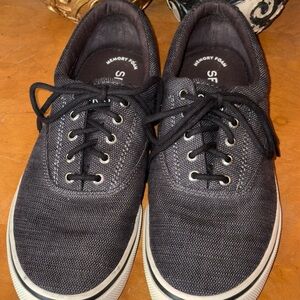 Sperry Topsiders Men's Gray Boat Shoes
